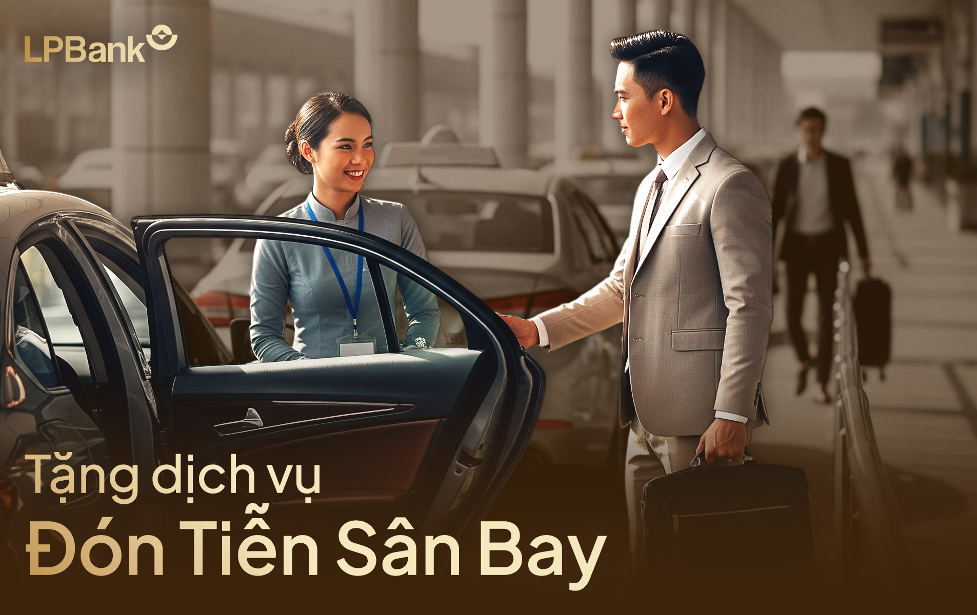 Tặng dịch vụ đón tiễn sân bay